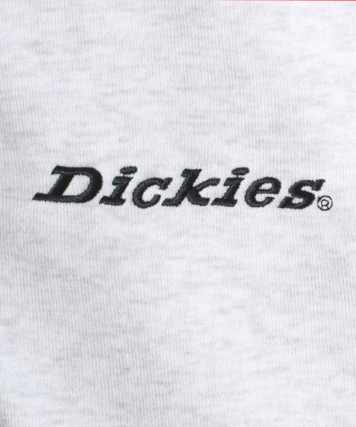 LAZAR(ラザル)/【Lazar】Dickies/ディッキーズ 別注 オーバーサイズ 裏起毛 ロゴ バックプリント ワンポイント刺繍 スウェット ジップアップパーカー/長袖 トップ/img09