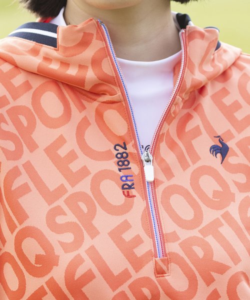 le coq sportif GOLF (ルコックスポルティフ（ゴルフ）)/【ストレッチフォーサー】半袖ジャガードパーカー/img08