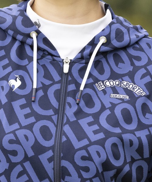 le coq sportif GOLF (ルコックスポルティフ（ゴルフ）)/【ストレッチフォーサー】フルジップジャガードパーカー/img03