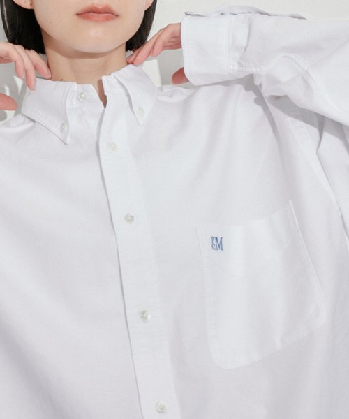 ADAM ET ROPE'(アダム　エ　ロペ)/【PARROTT CANVAS】PCM BUTTON DOWN SHIRT－OXFORD/img06