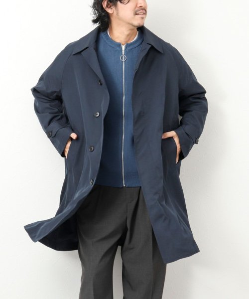 NOLLEY’S goodman(ノーリーズグッドマン)/【TAION/タイオン】《限定展開 / ビジカジ対応》別注NON DOWN BAL COLLAR COAT  ステンカラー バルカラーコート/img05