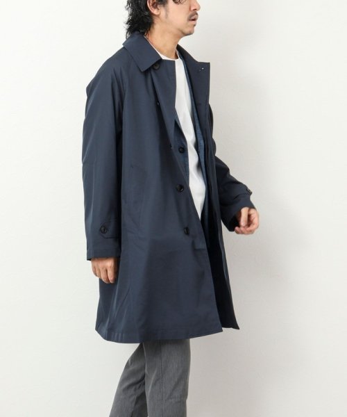 NOLLEY’S goodman(ノーリーズグッドマン)/【TAION/タイオン】《限定展開 / ビジカジ対応》別注NON DOWN BAL COLLAR COAT  ステンカラー バルカラーコート/img23