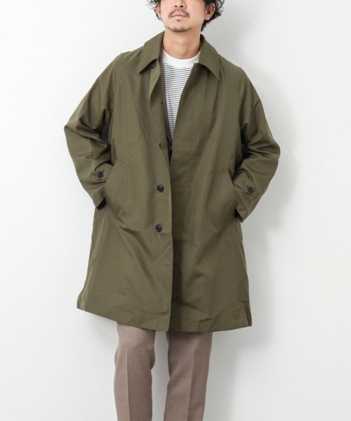 NOLLEY’S goodman(ノーリーズグッドマン)/【TAION/タイオン】《限定展開 / ビジカジ対応》別注NON DOWN BAL COLLAR COAT  ステンカラー バルカラーコート/img33