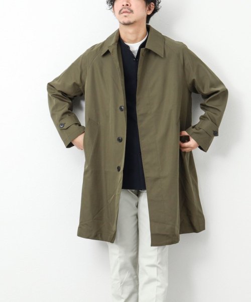 NOLLEY’S goodman(ノーリーズグッドマン)/【TAION/タイオン】《限定展開 / ビジカジ対応》別注NON DOWN BAL COLLAR COAT  ステンカラー バルカラーコート/img37