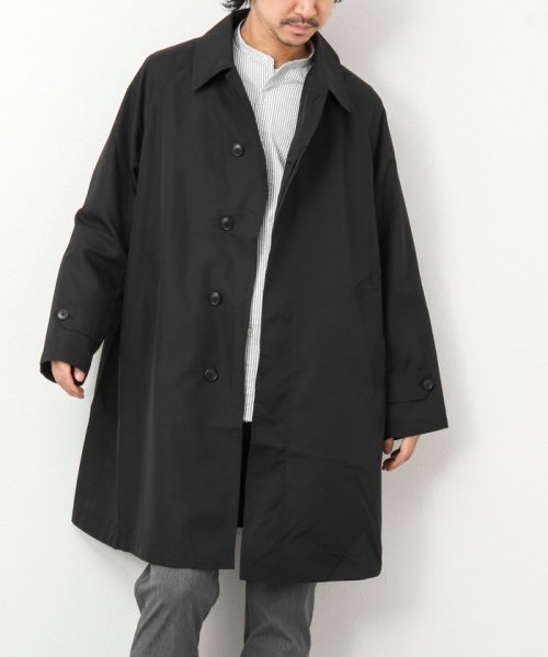 NOLLEY’S goodman(ノーリーズグッドマン)/【TAION/タイオン】《限定展開 / ビジカジ対応》別注NON DOWN BAL COLLAR COAT  ステンカラー バルカラーコート/img58