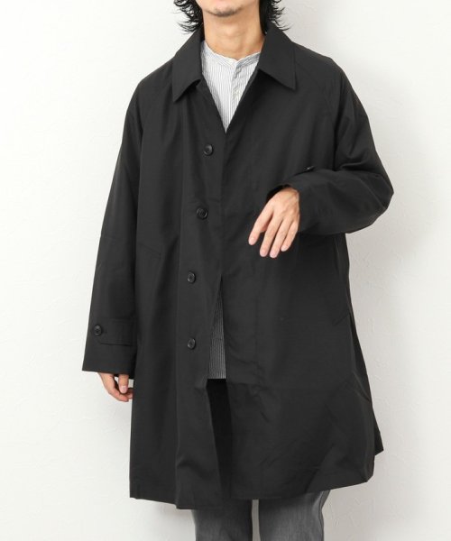 NOLLEY’S goodman(ノーリーズグッドマン)/【TAION/タイオン】《限定展開 / ビジカジ対応》別注NON DOWN BAL COLLAR COAT  ステンカラー バルカラーコート/img59