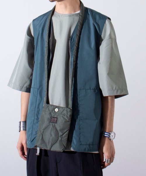 GLOSTER(GLOSTER)/【限定展開】【TAION/タイオン】ミリタリー Ripstop Vest リバーシブルベスト/img31