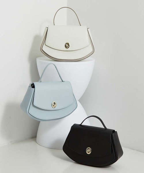 【Oggi掲載】Ecla/レザー3WAYショルダーバッグ 