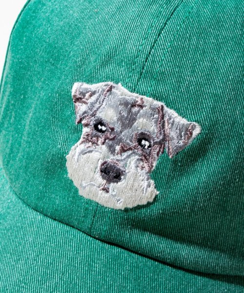 GLOSTER(GLOSTER)/【GLOSTER/グロスター】WASHED DOG embroidery CAP キャップ 刺繍/img05