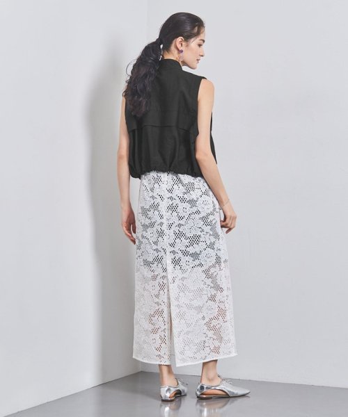 ＜SACRA＞ノースリーブ ジャケット ベスト 