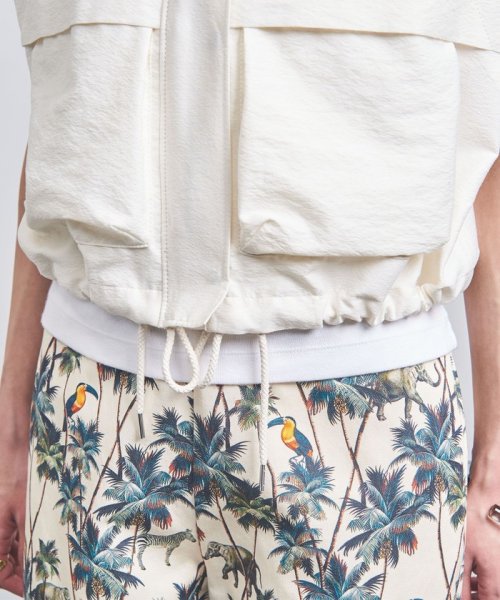 ＜SACRA＞ノースリーブ ジャケット ベスト 