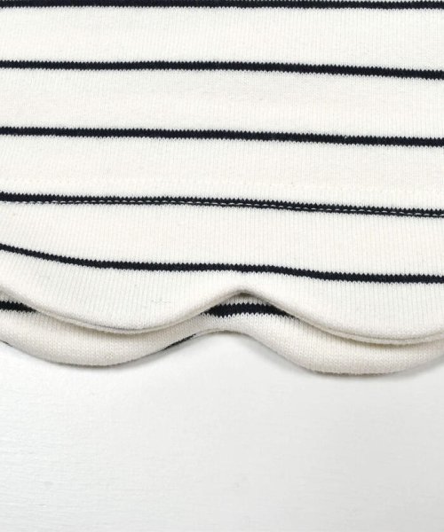 SLAP SLIP(スラップスリップ)/クマウサギアニマルパッチスカラップ裾長袖Tシャツ(80~130cm)/img19