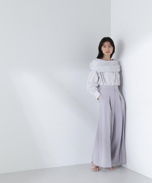 NATURAL BEAUTY BASIC(ナチュラルビューティーベーシック)/オフショルブラウス　24SS/img09