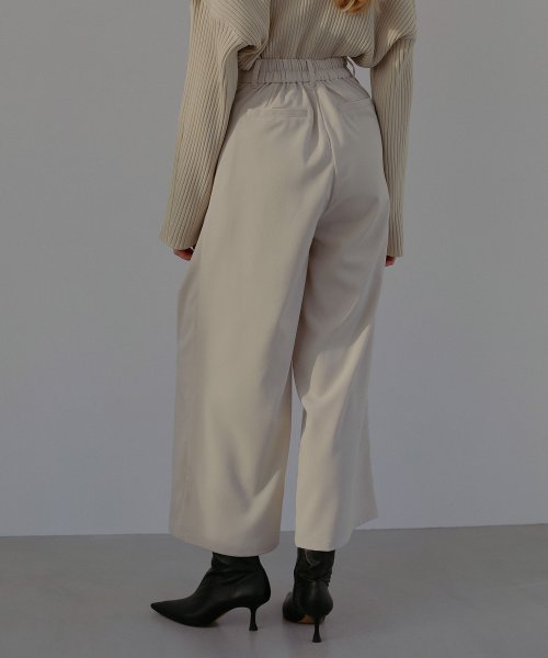 MIELI INVARIANT(ミエリ インヴァリアント)/Ester Twill Tack Pants/img04