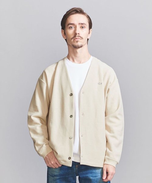 ＜LACOSTE for BEAUTY&YOUTH＞ 1トーン カーディガン ＜LACOSTE