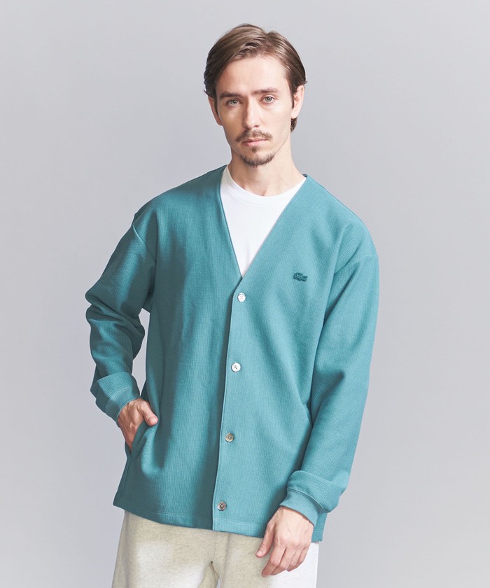 LACOSTE for BEAUTY&YOUTH＞ 1トーン カーディガン ＜LACOSTE