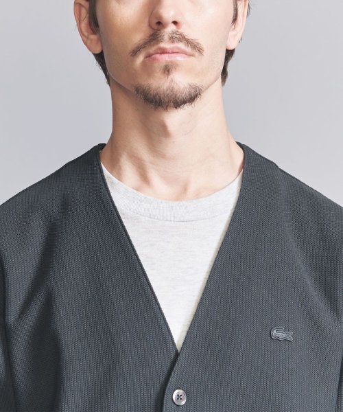 ＜LACOSTE for BEAUTY&YOUTH＞ 1トーン カーディガン ＜LACOSTE