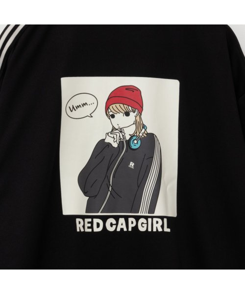 MAC HOUSE(men)(マックハウス（メンズ）)/RED CAP GIRL レッドキャップガール ジャージ素材 バックプリントトラックジャケット 24311/img12