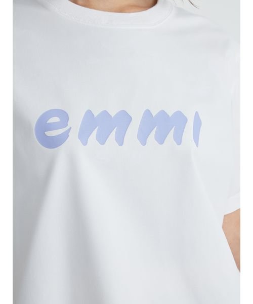 emmi atelier(emmi　atelier)/【emmi atelier】ペイントemmiロゴTシャツ/img10