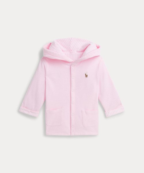 POLO RALPH LAUREN(POLO RALPH LAUREN)/(ベビー)ストライプド リバーシブル ニット オックスフォード ジャケット/img02