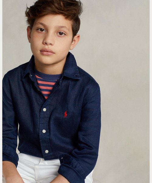 POLO RALPH LAUREN(POLO RALPH LAUREN)/(ボーイズ 8才～20才)リネン シャツ/img05