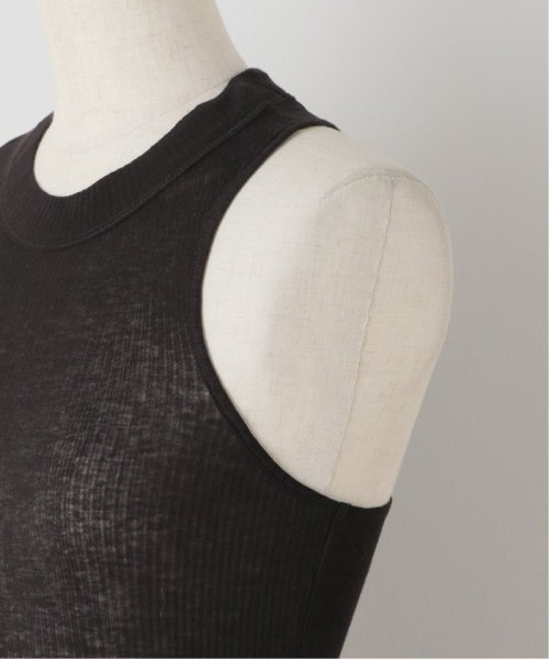 NOBLE(ノーブル)/【NINETY PERCENT】Rib seam tank/img09