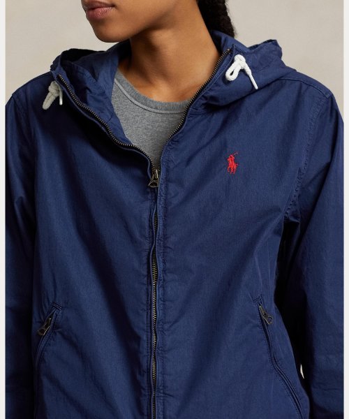 POLO RALPH LAUREN(POLO RALPH LAUREN)/ウォッシュド ツイル フーデッド ジャケット/img04