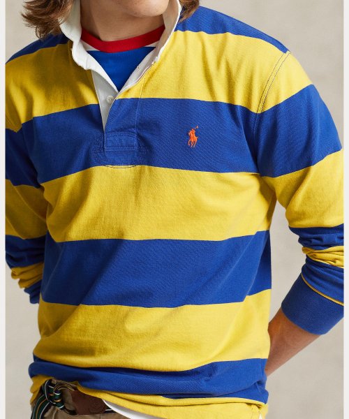 POLO RALPH LAUREN(POLO RALPH LAUREN)/クラシック フィット ストライプド ジャージー ラグビー シャツ/img04