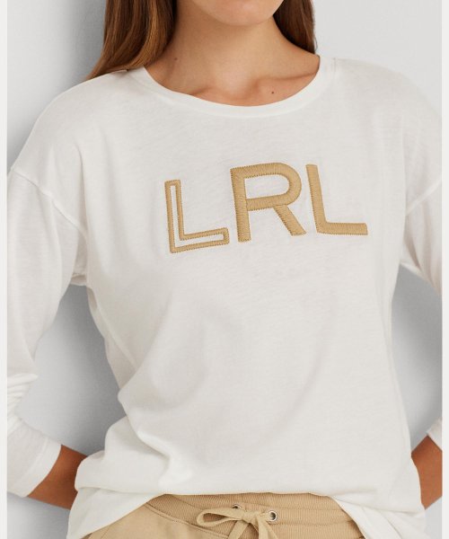 LAUREN RALPH LAUREN(LAUREN RALPH LAUREN)/ロゴ コットンブレンドジャージー ロングスリーブ Tシャツ/img04