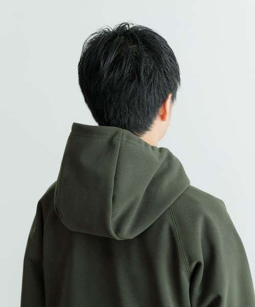 ITEMS URBANRESEARCH(アイテムズアーバンリサーチ（メンズ）)/『防風』裏フリースWzip ボンディングパーカー/img27