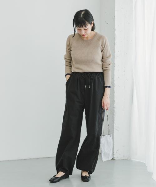 ITEMS URBANRESEARCH(アイテムズ アーバンリサーチ（レディース）)/ハイショククルーネックリブニット/img04