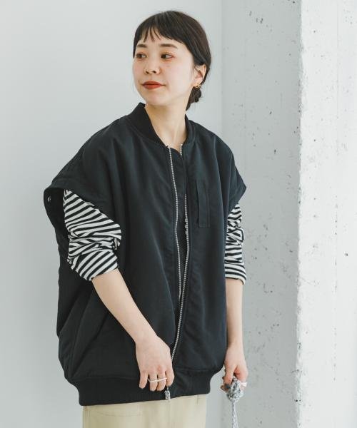 ITEMS URBANRESEARCH(アイテムズ アーバンリサーチ（レディース）)/中綿2WAYブルゾン/img04