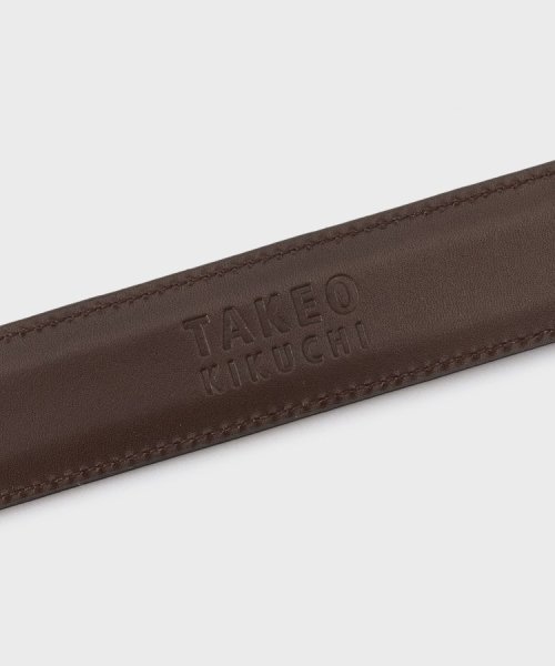 TAKEO KIKUCHI(タケオキクチ)/【Made in JAPAN】ブライドルレザー ベルト/img05
