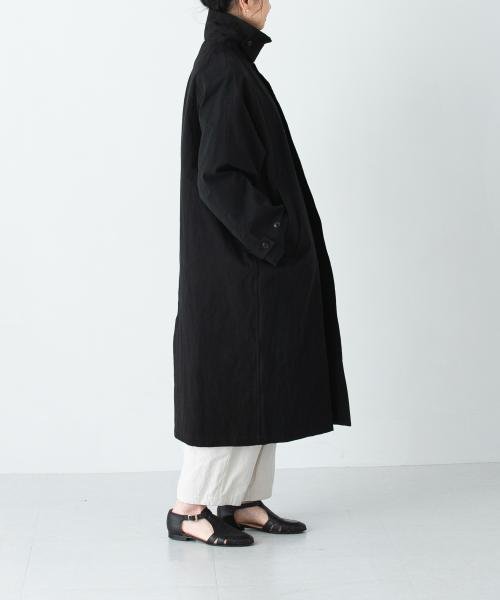 ステンカラーラグランビッグコート 