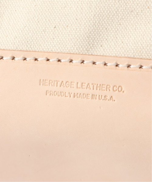 JOURNAL STANDARD(ジャーナルスタンダード)/【HERITAGE LEATHER / ヘリテイジレザー】別注 CANVAS*LTH TOTE XL/img09