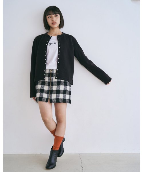 agnes b. FEMME(アニエスベー　ファム)/M001 CARDIGAN カーディガンプレッション/img02