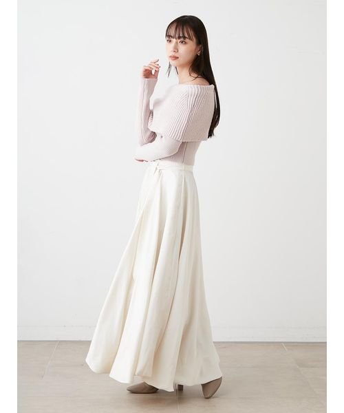 バルーンサテンスカート 予めご了承ください