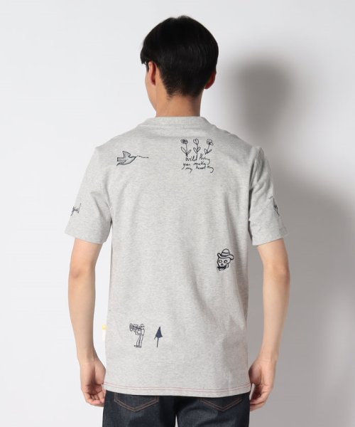 Desigual(デシグアル)/イラスト刺繍 Tシャツ/img02