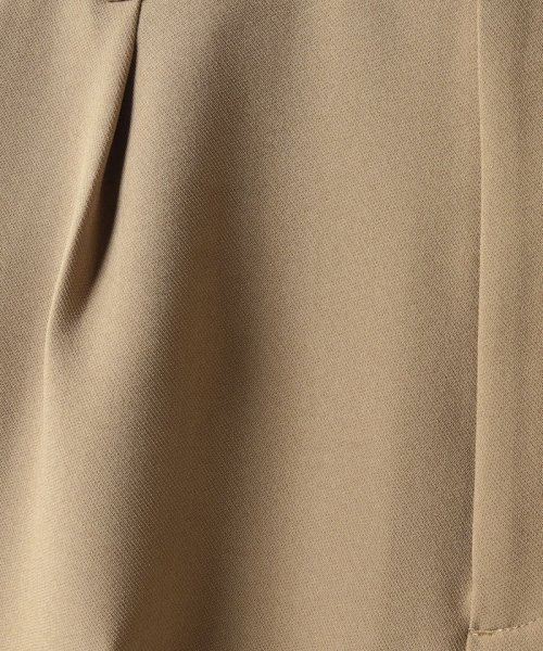 サイドスリットテーパードパンツ 