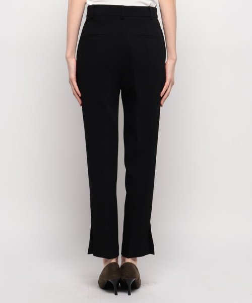 サイドスリットテーパードパンツ 