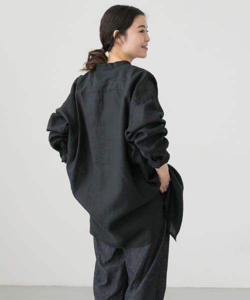 『ユニセックス』リネンビッグシャツ PAYDAY /ペイデイ　別注PAYDAY刺繍SHIRT N1571793131(12155円)