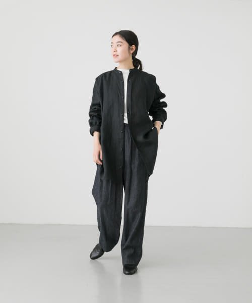 『ユニセックス』リネンビッグシャツ PAYDAY /ペイデイ　別注PAYDAY刺繍SHIRT N1571793131(12155円)