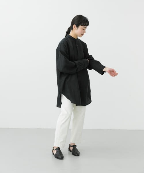 『ユニセックス』リネンビッグシャツ PAYDAY /ペイデイ　別注PAYDAY刺繍SHIRT N1571793131(12155円)