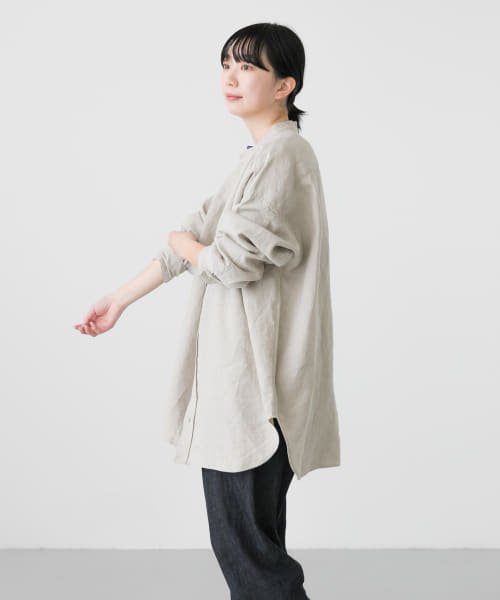 『ユニセックス』リネンビッグシャツ PAYDAY /ペイデイ　別注PAYDAY刺繍SHIRT N1571793131(12155円)