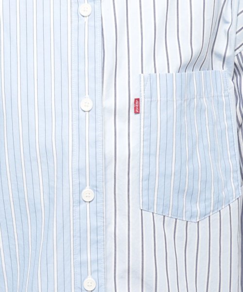 LEVI’S OUTLET(リーバイスアウトレット)/NOLA オーバーサイズシャツ ブルー LORELAI STRIPE/img05