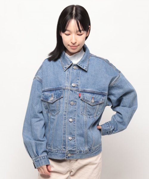 LEVI’S OUTLET(リーバイスアウトレット)/リバーシブル トラッカージャケット ミディアムインディゴ SOFT AS BUTTER/img08