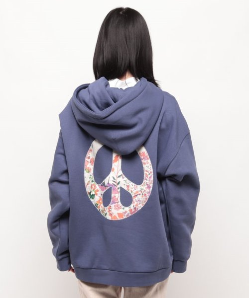 LEVI’S OUTLET(リーバイスアウトレット)/グラフィック SALINAS フーディー ブルー FLORAL PEACE/img02