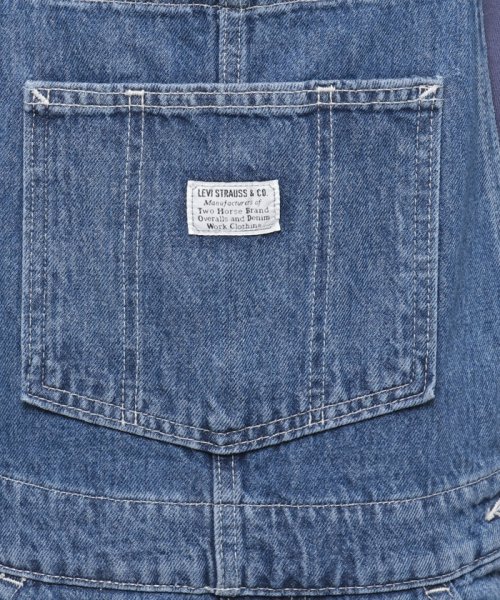 LEVI’S OUTLET(リーバイスアウトレット)/BAGGY オーバーオール ミディアムインディゴ WHERE'S MY COIN PURSE/img07