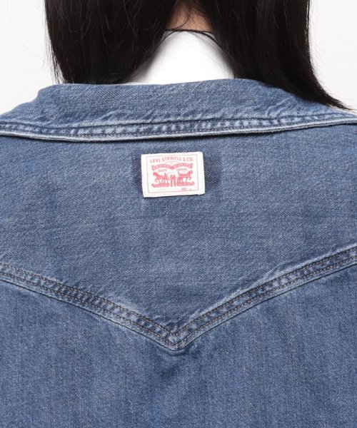 LEVI’S OUTLET(リーバイスアウトレット)/INSIDE OUT デニムシャツ インディゴ BLUSHING/img06