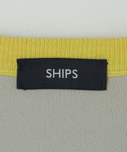 SHIPS MEN(シップス　メン)/SHIPS: ダブルフェイス コットンカシミヤ Vネック 長袖 ニット/img26